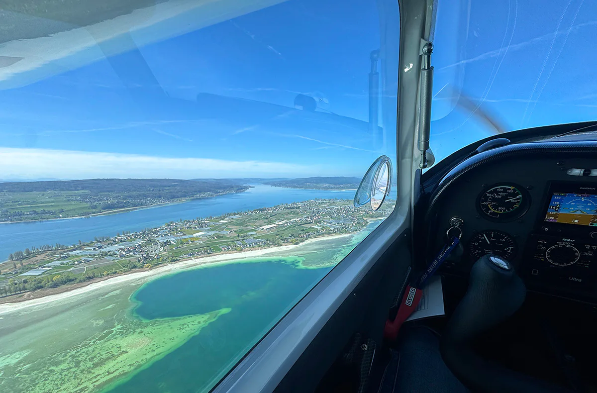 Rundflug Ultraleichtflugzeug Raum Bodensee (1 Std.) - 3