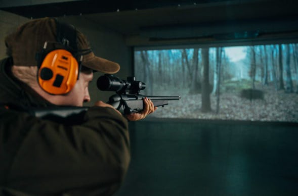 Schießkino Gewehr Hohenzell