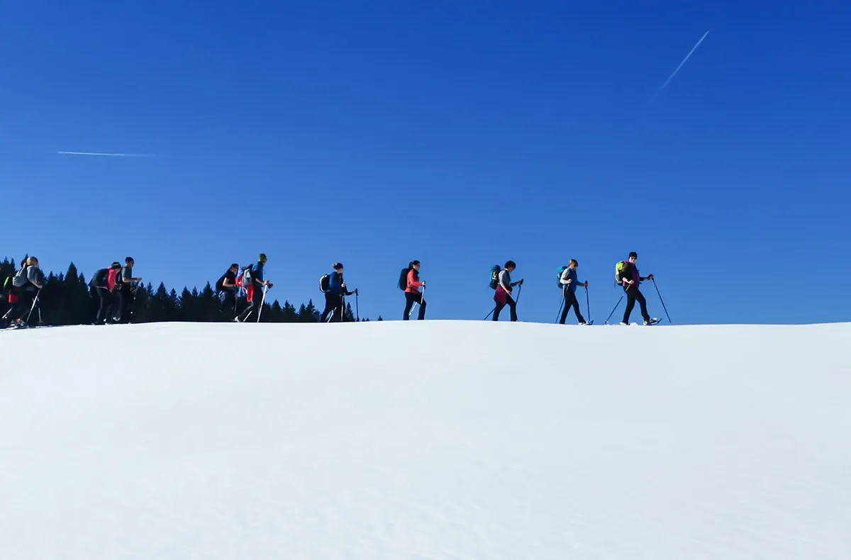 Schneeschuhwanderung Reit im Winkl mit Rodeln - 2