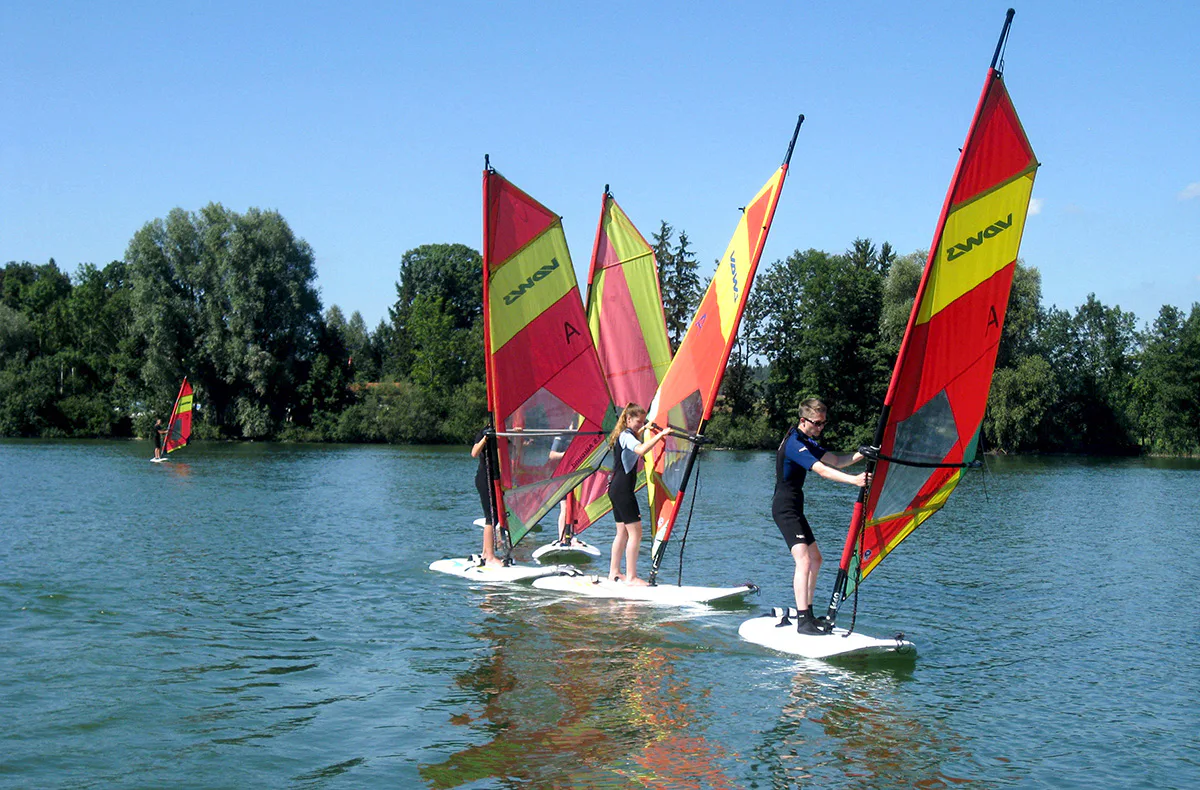 Schnupperkurs Windsurfen Waging am See für 2 - 5