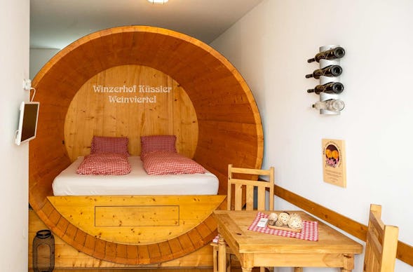 Single Urlaub in der Weinfass Suite (1 Nacht)