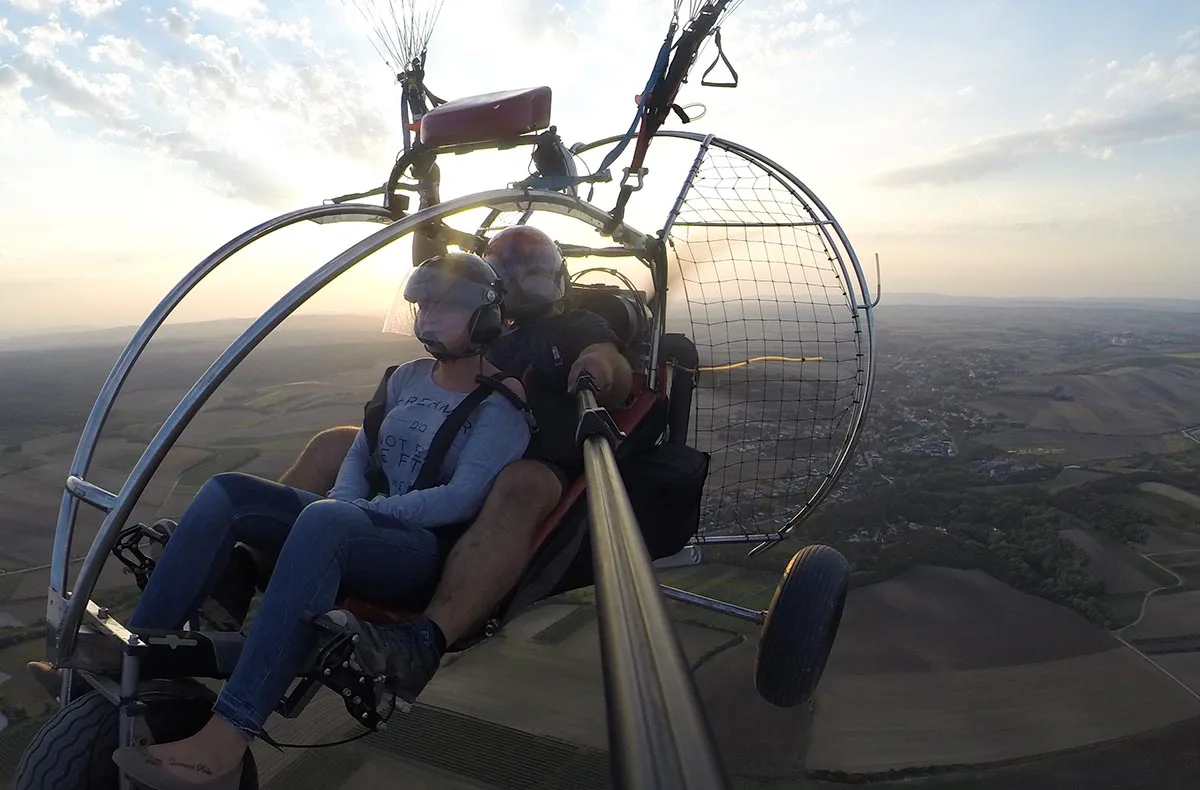 Tandemflug mit Weinverkostung für 2 Gaweinstal - 3