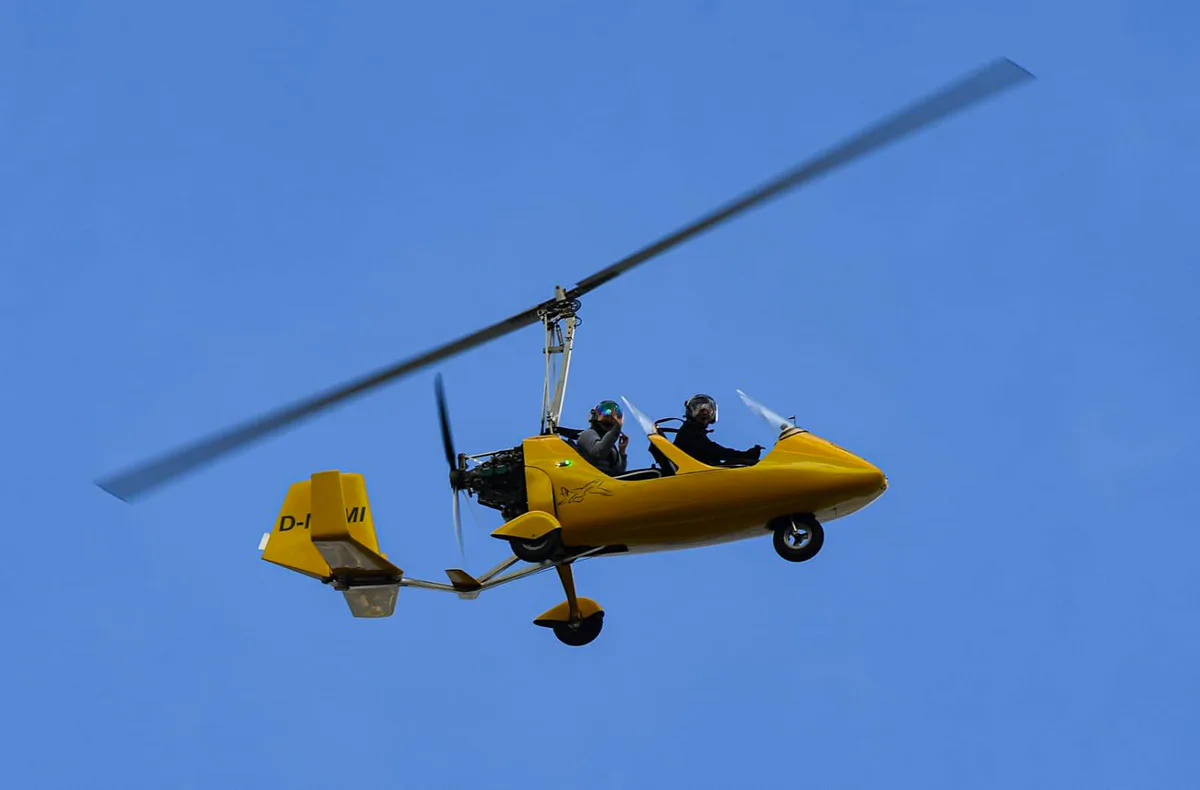 Tragschrauber-Rundflug Mosbach (45 Min.) - 2