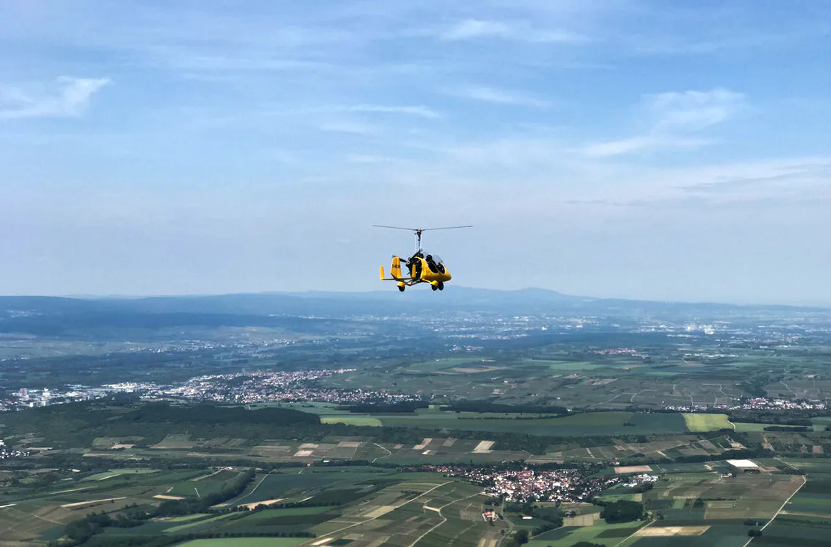 Tragschrauber-Rundflug Mosbach (45 Min.) - 3