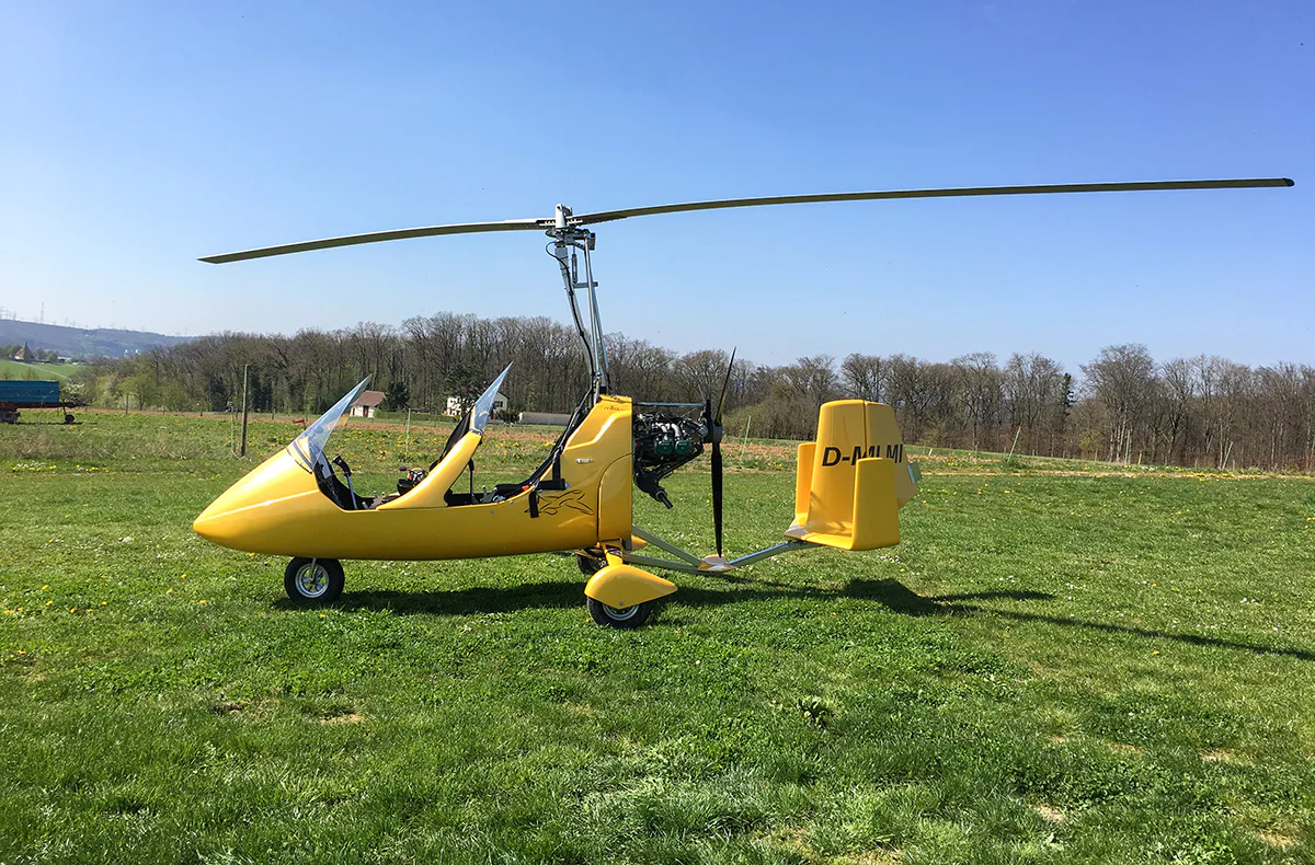 Tragschrauber-Rundflug Mosbach (45 Min.) - 1
