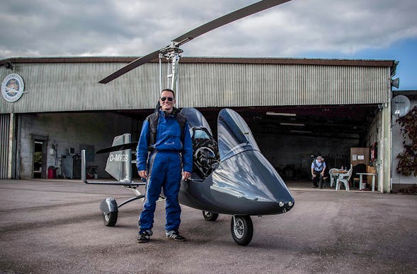 Tragschrauber selber fliegen Bad Wörishofen (60 Min.)