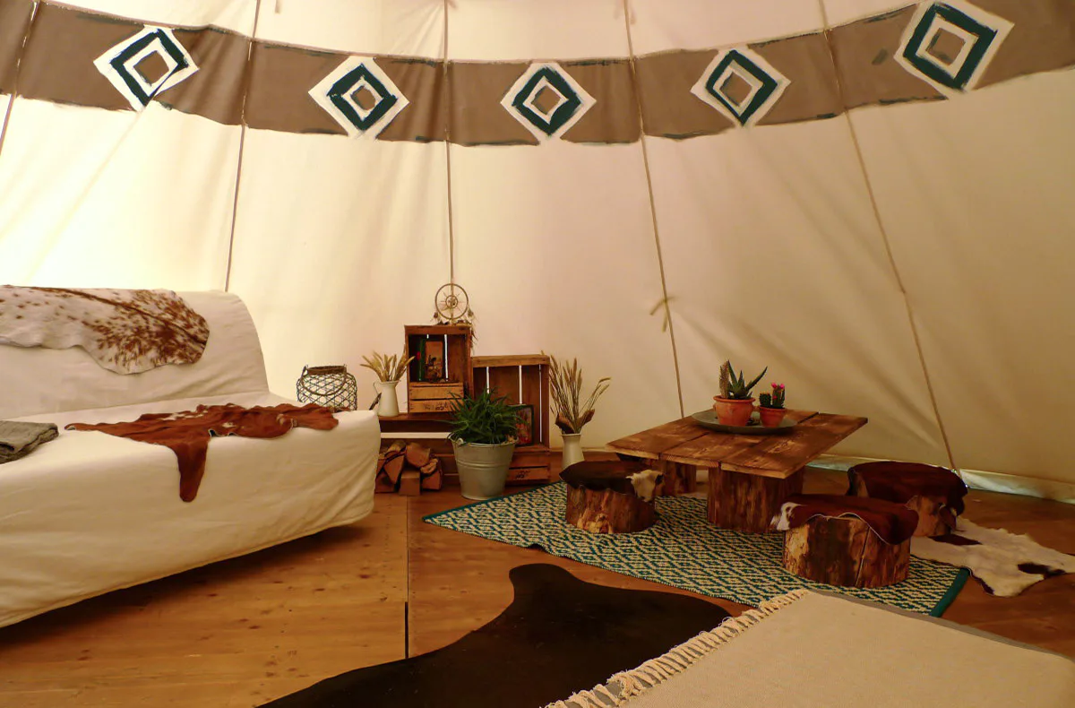 Übernachtung im Tipi Bad Salzungen für 2 (1 Nacht) - 2