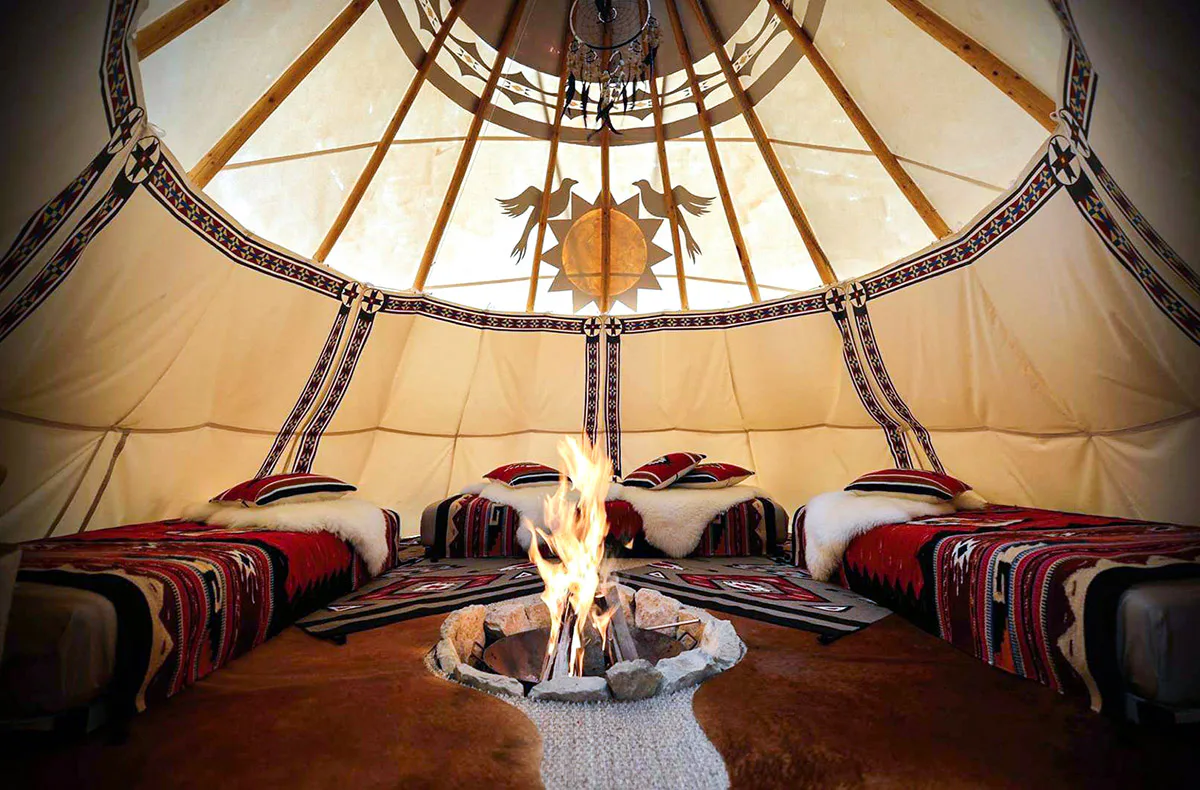 Übernachtung im Tipi Bad Salzungen für 2 (1 Nacht) - 3