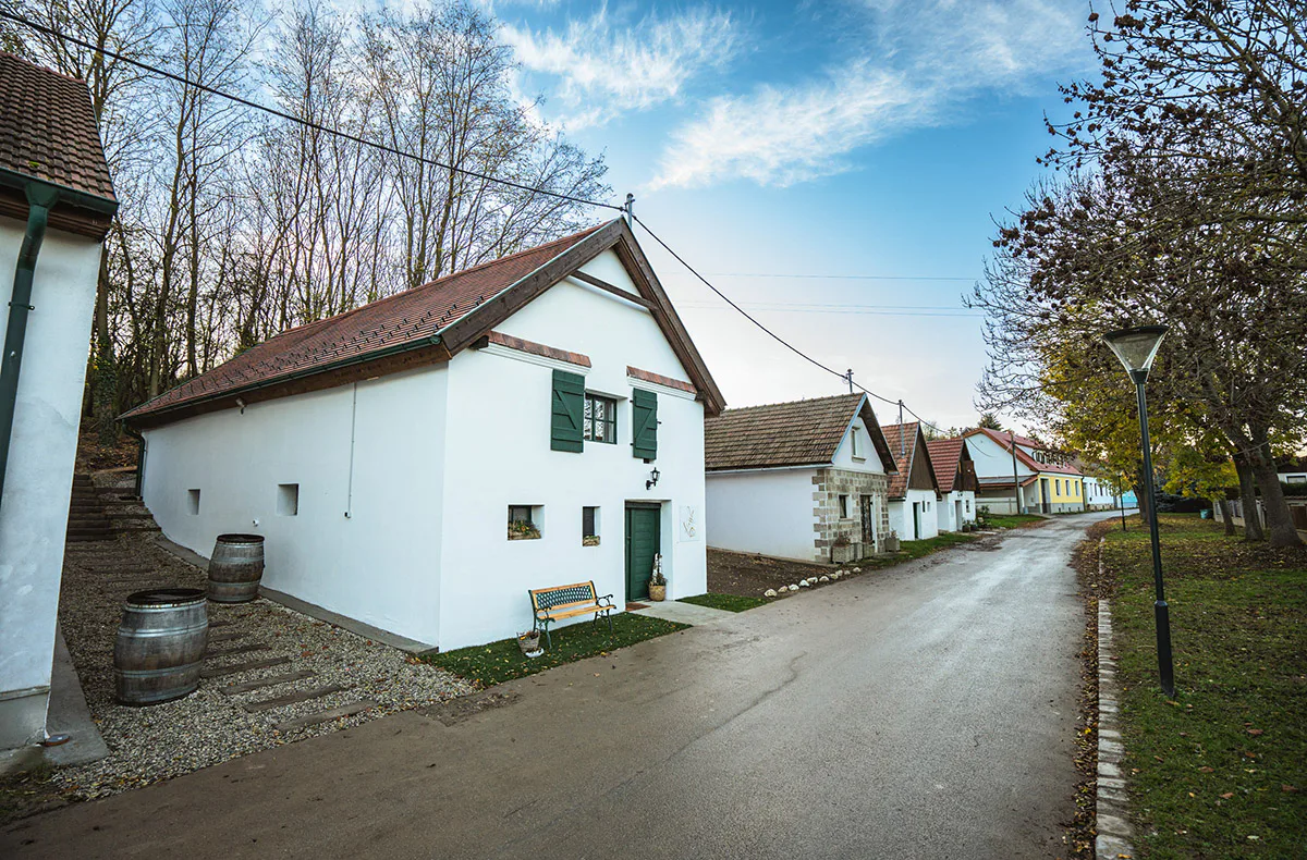 Übernachtung im Weinfass-Chalet für 6 Grub an der March - 8