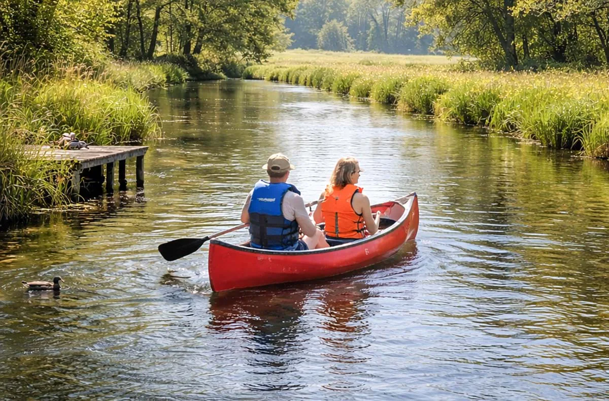 Übernachtung im Premium Pod am Wasser mit Kanutour Silberstedt für 2 (1 Nacht) - 2