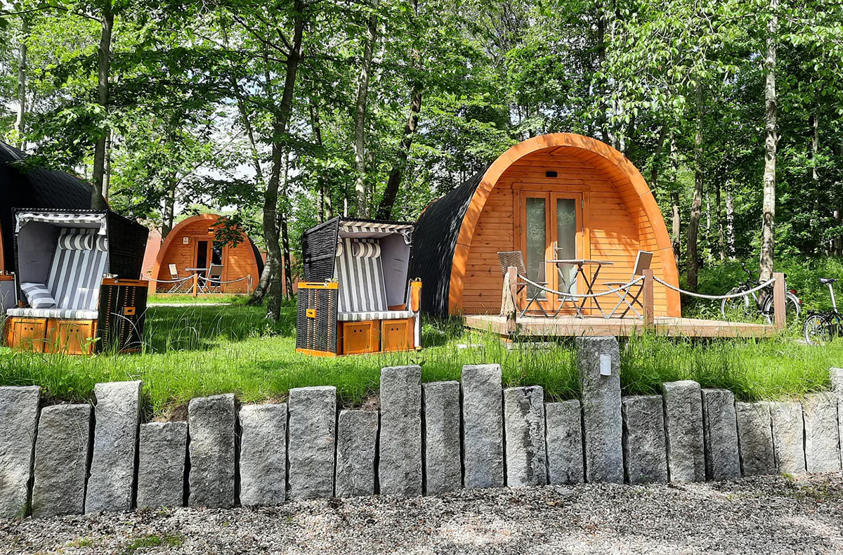 Übernachtung im Premium Pod am Wasser Silberstedt für 2 (2 Nächte) - 1