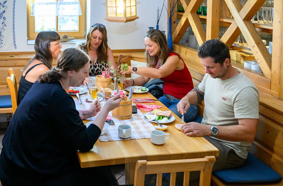 Übernachtung im Weinfass-Chalet für 6 Grub an der March - 4