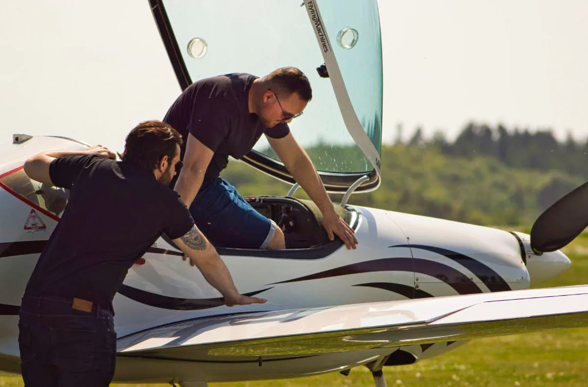 Ultraleichtflugzeug selber fliegen Waldeck (60 Min.) - 5
