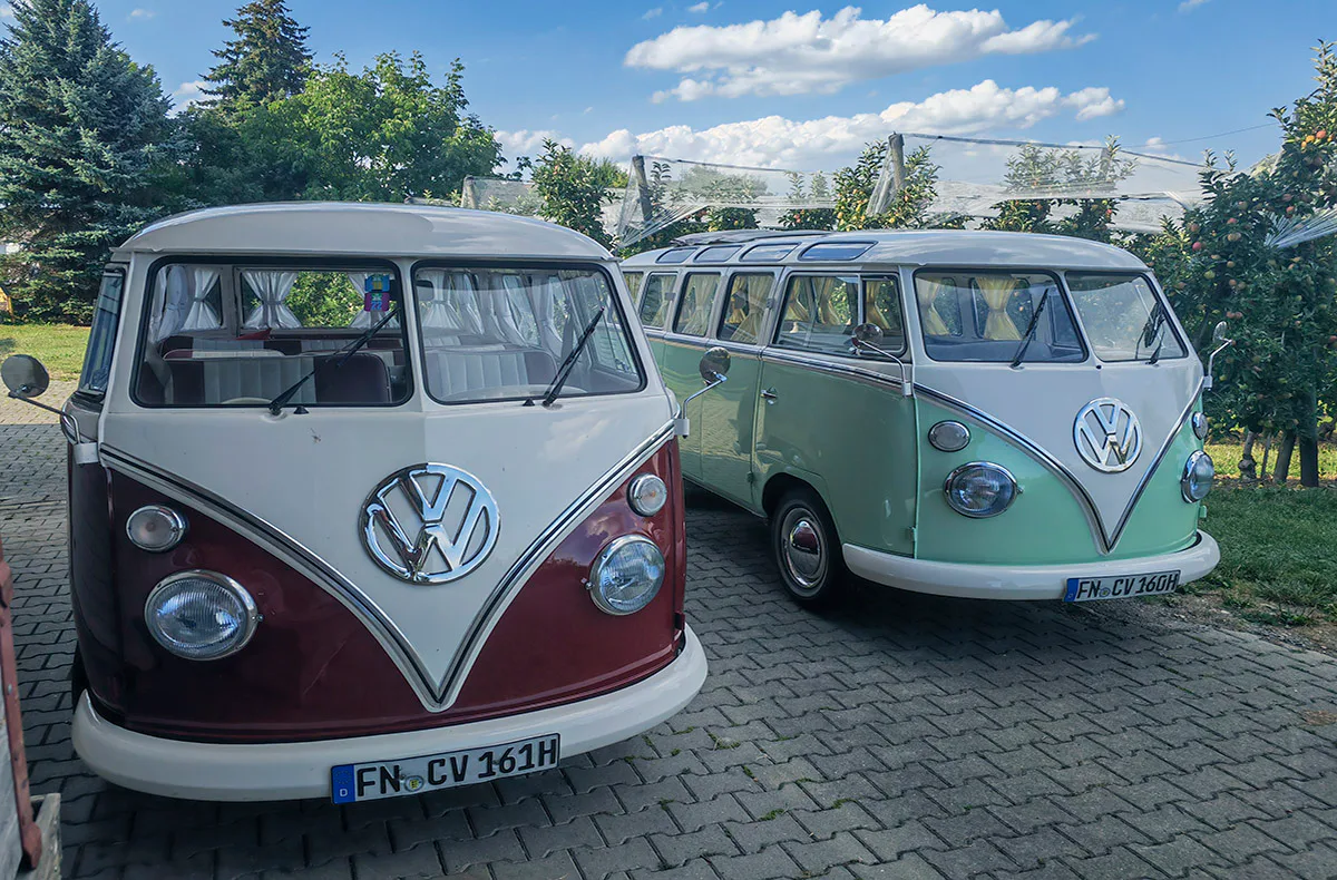 VW Bulli fahren Friedrichshafen für bis zu 8 - 3