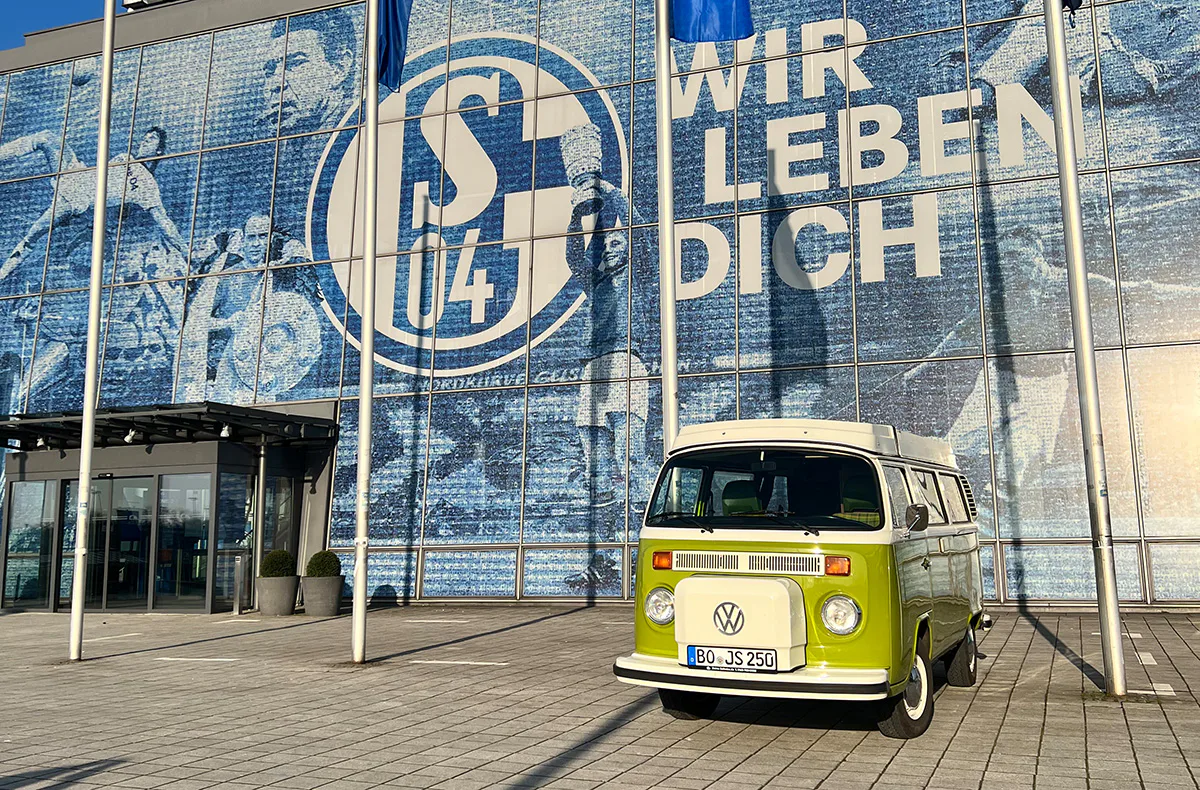 VW Bulli Tour und Schalke Arena - 2