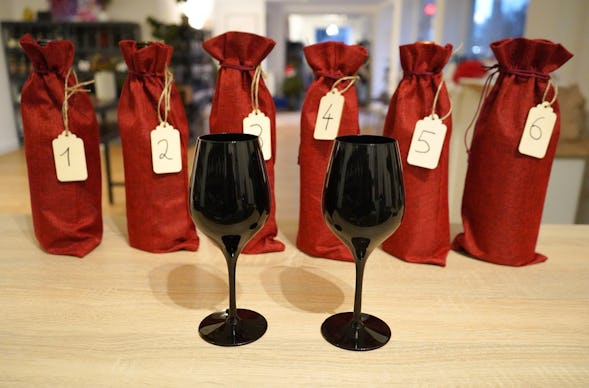 Wein Blind Tasting München