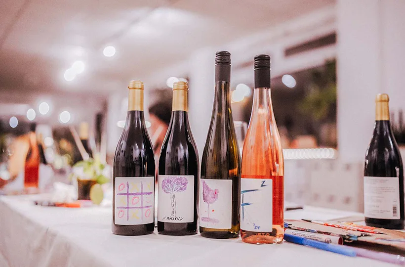 Weinetikett gestalten mit Wine Tasting Köln