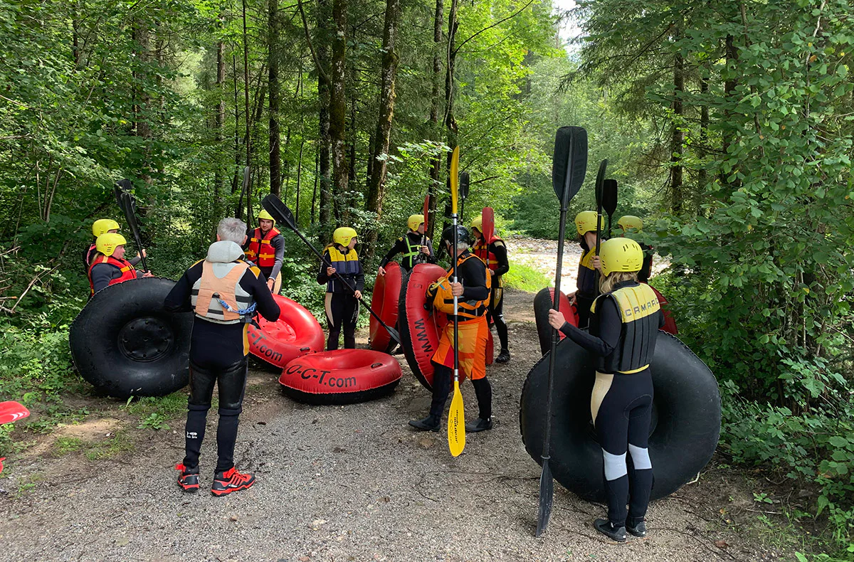 Wildwasser-Tubing Abtenau-Voglau für 2 - 4