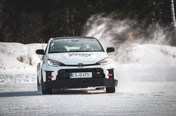 Winter Drift Training im Thomatal