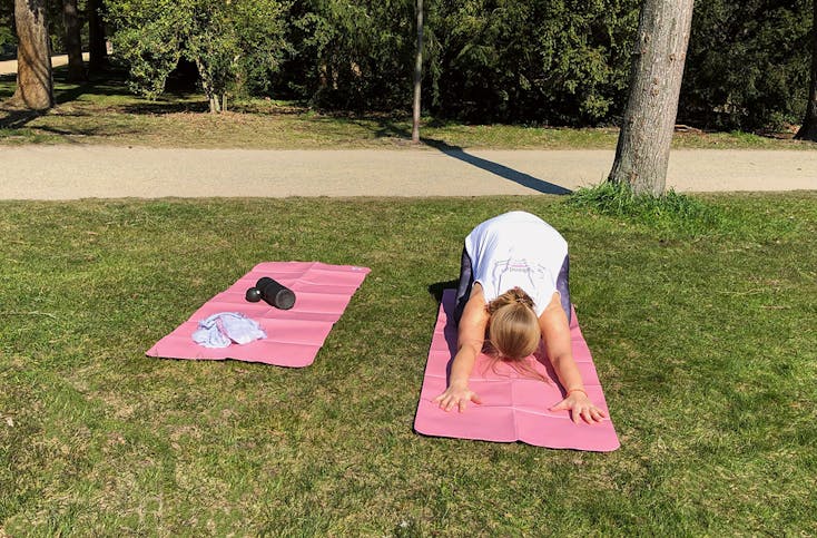 Yoga im Park Berlin