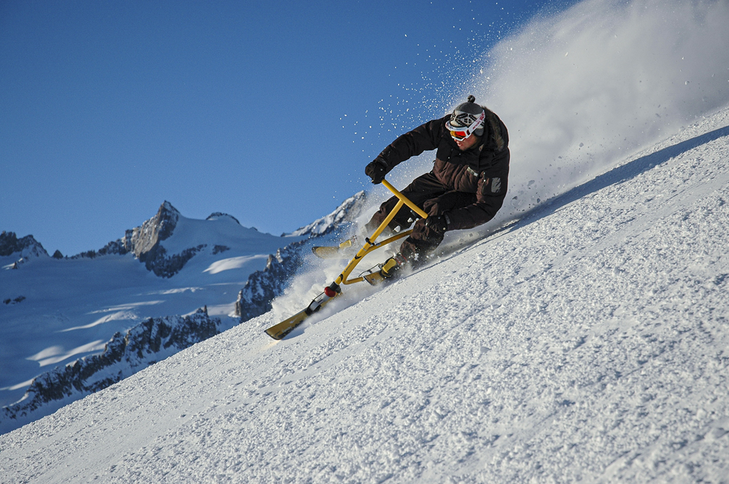 Snowbiking in Flachau