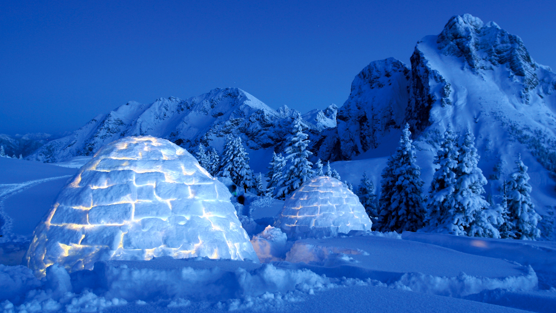 Iglu-Übernachtung Pfronten