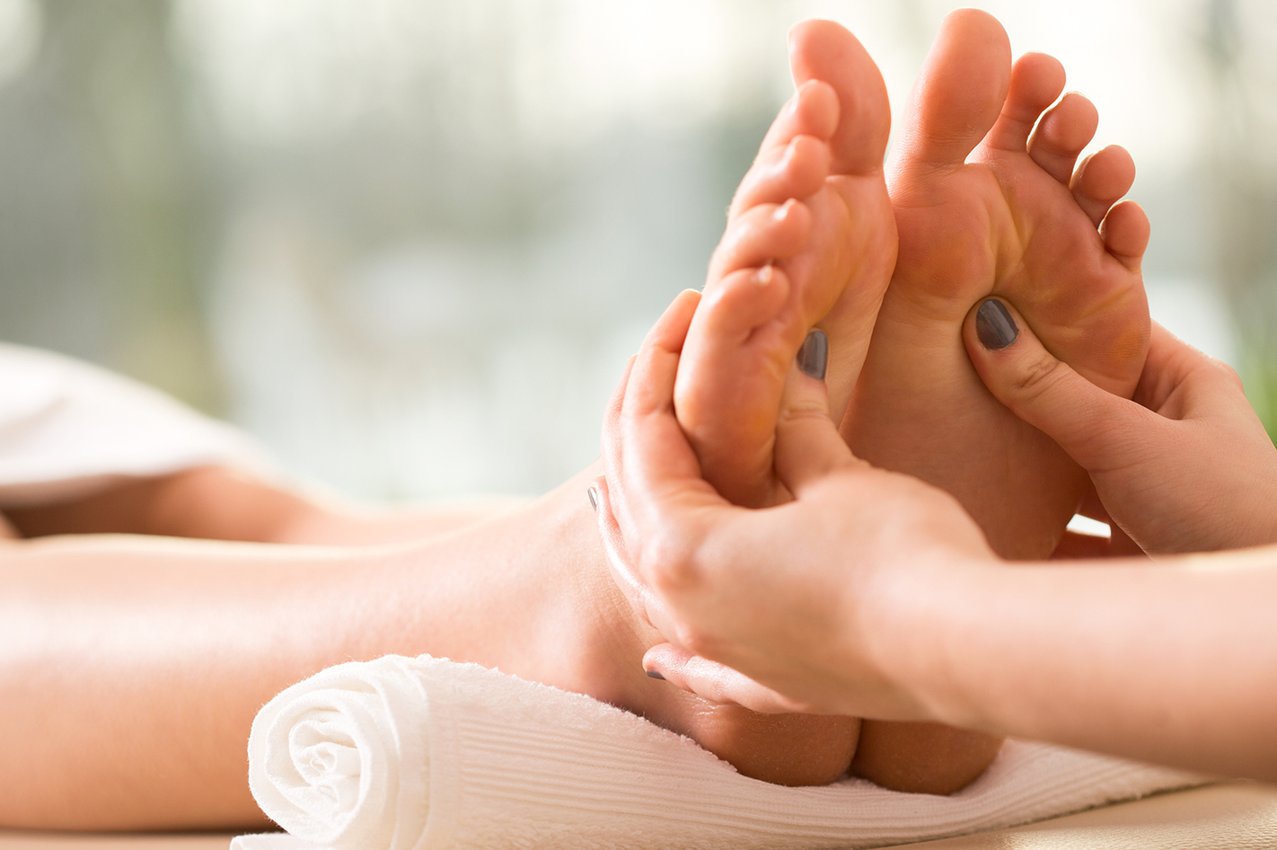Fußreflexzonen-Massage Fußreflexzonen-Massage