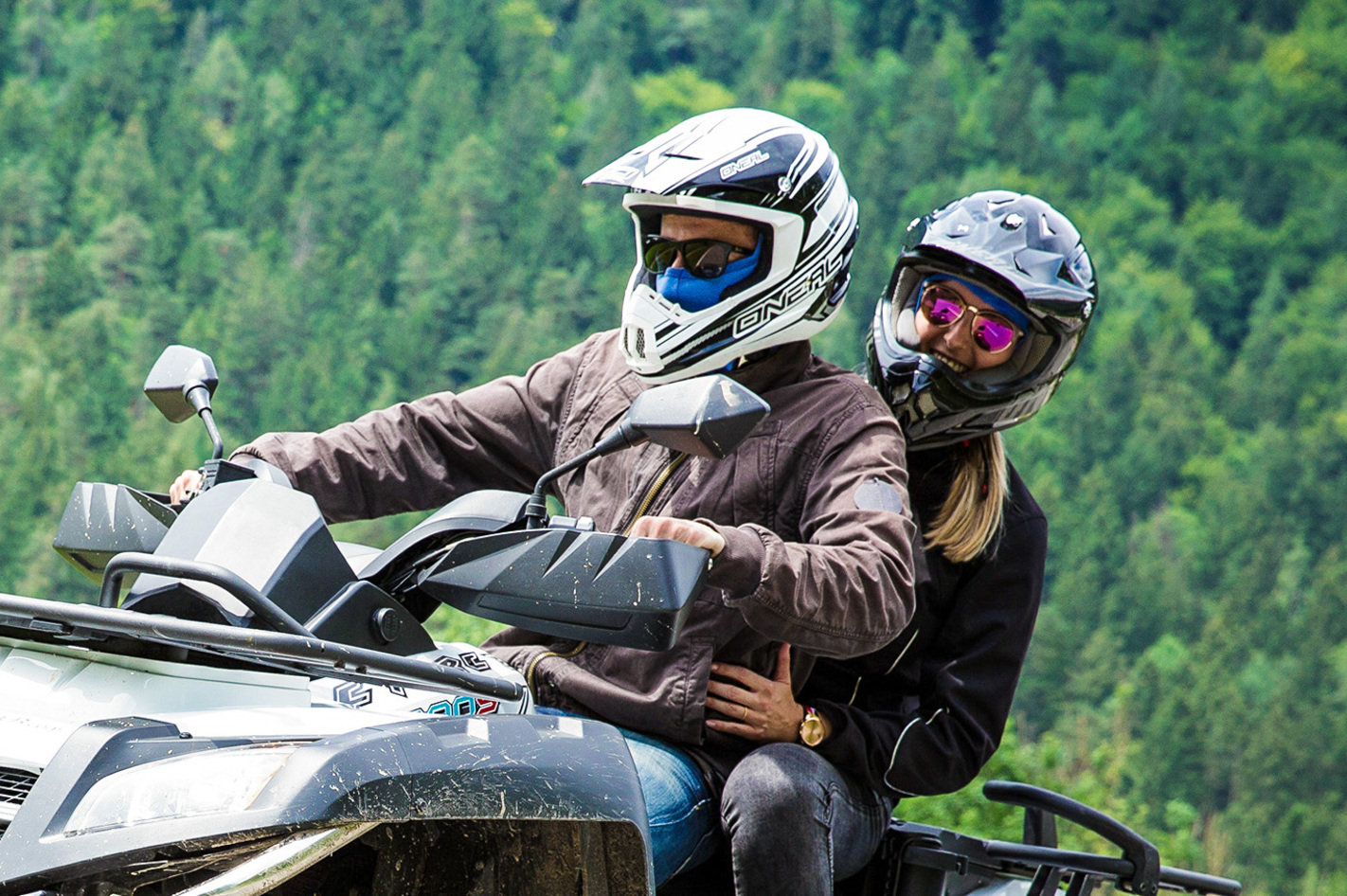 Quad Beifahrer in Morsbach