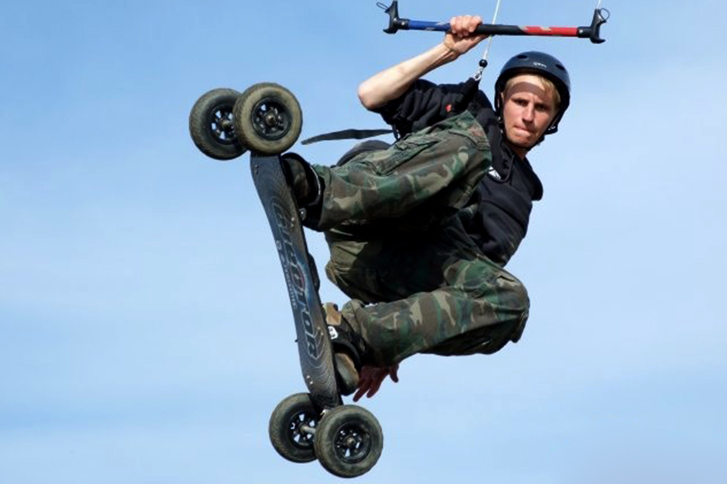 Kite-Landboarding in Wallgau