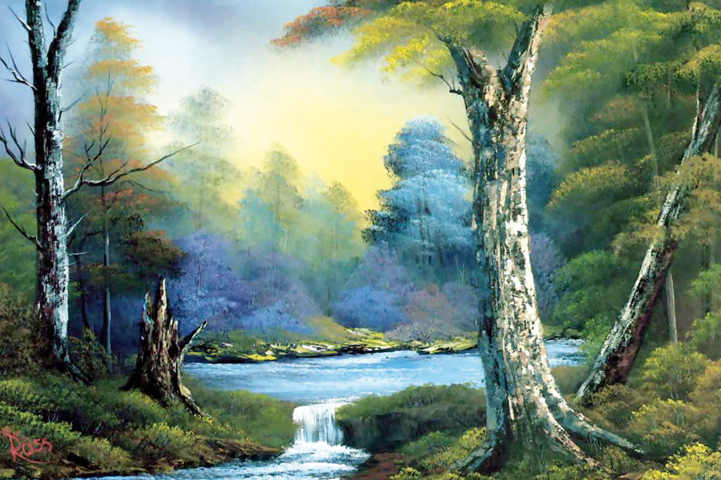 Bob Ross® Malkurs Bob Ross® Malkurs