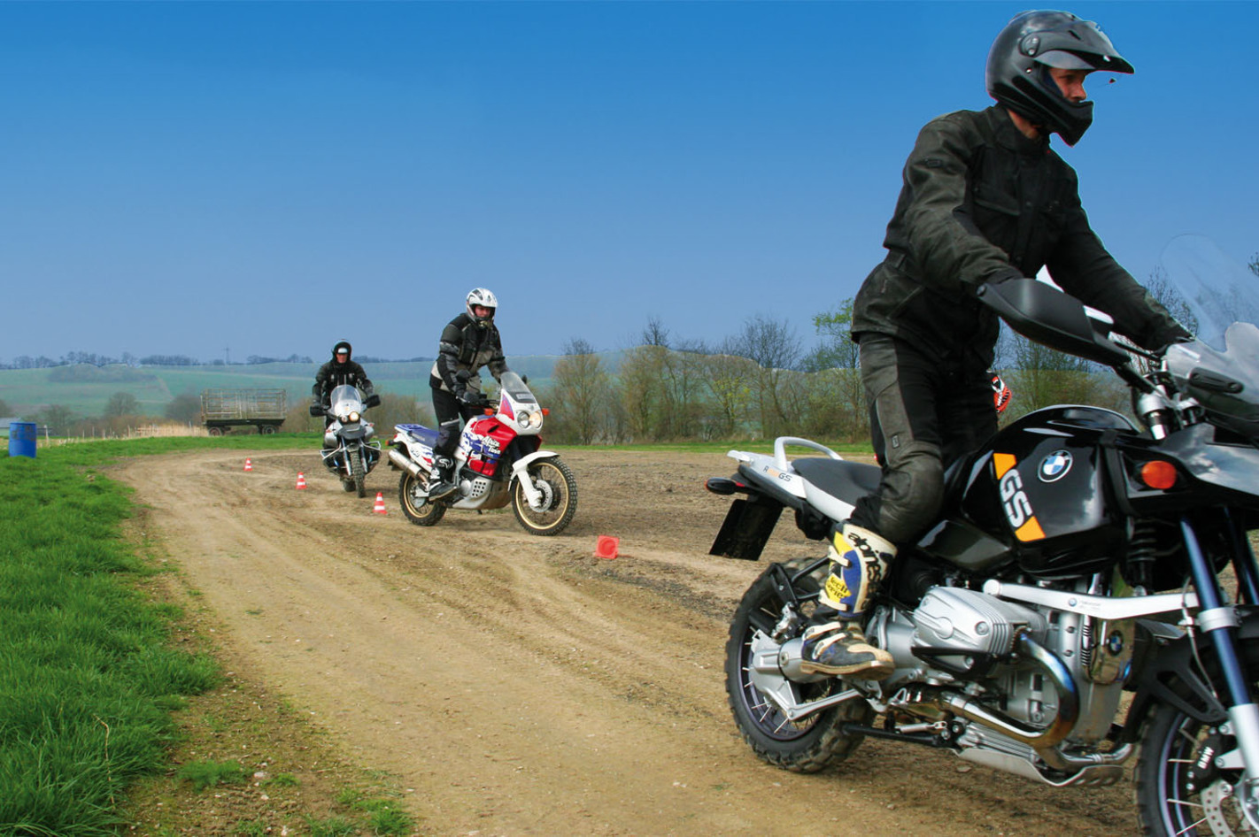 Motorrad Offroad Training