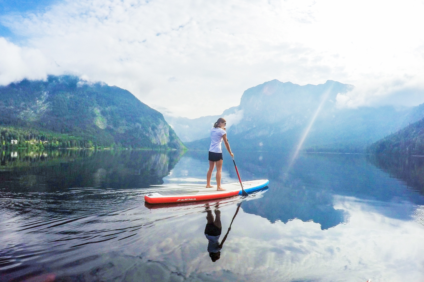 SUP-Tour zu Filmdrehorten in Altaussee