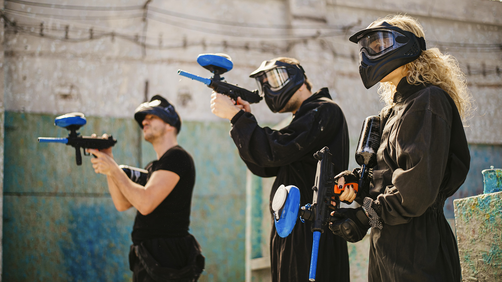 Paintball-Wochenende in der Lausitz in Zasieki