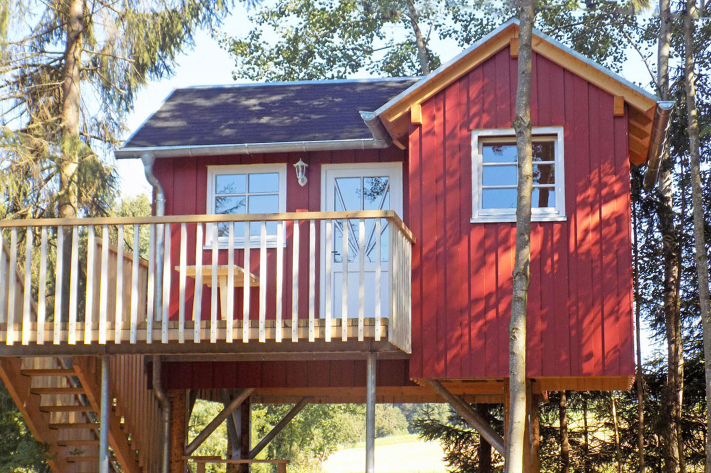 Baumhaus-Übernachtung in Niederbayern für 2 in Schönau