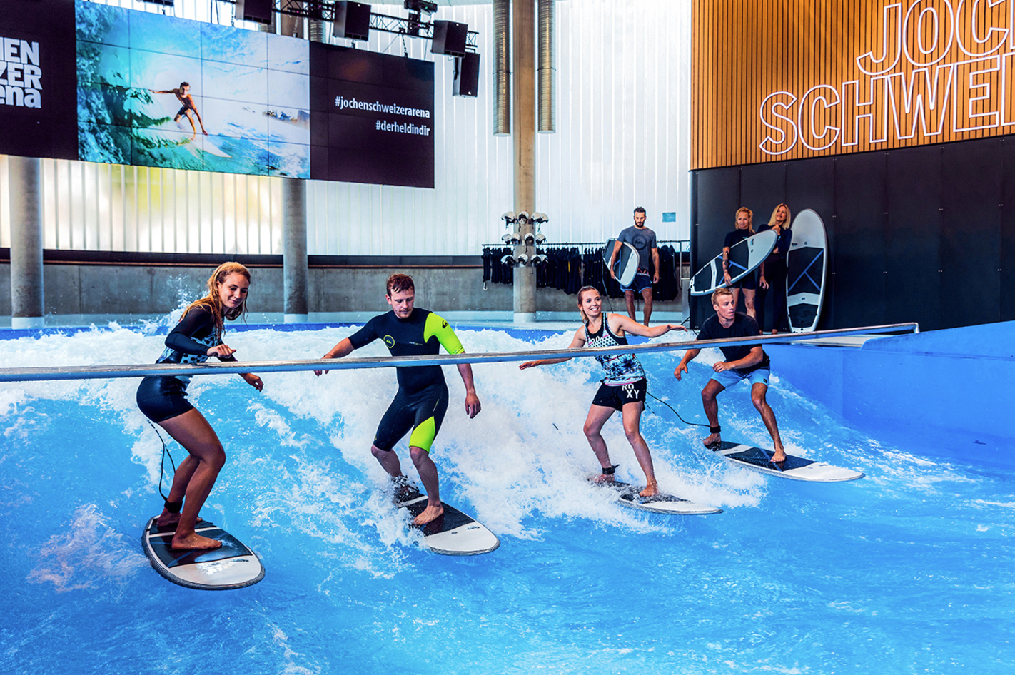 Indoor Surfkurs - Arena München in Taufkirchen