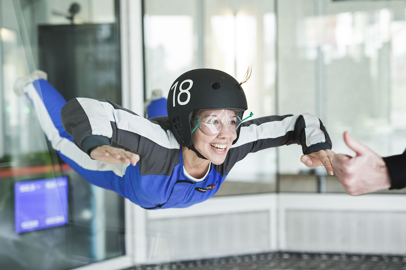 Bodyflying (2 Min.) in Wien