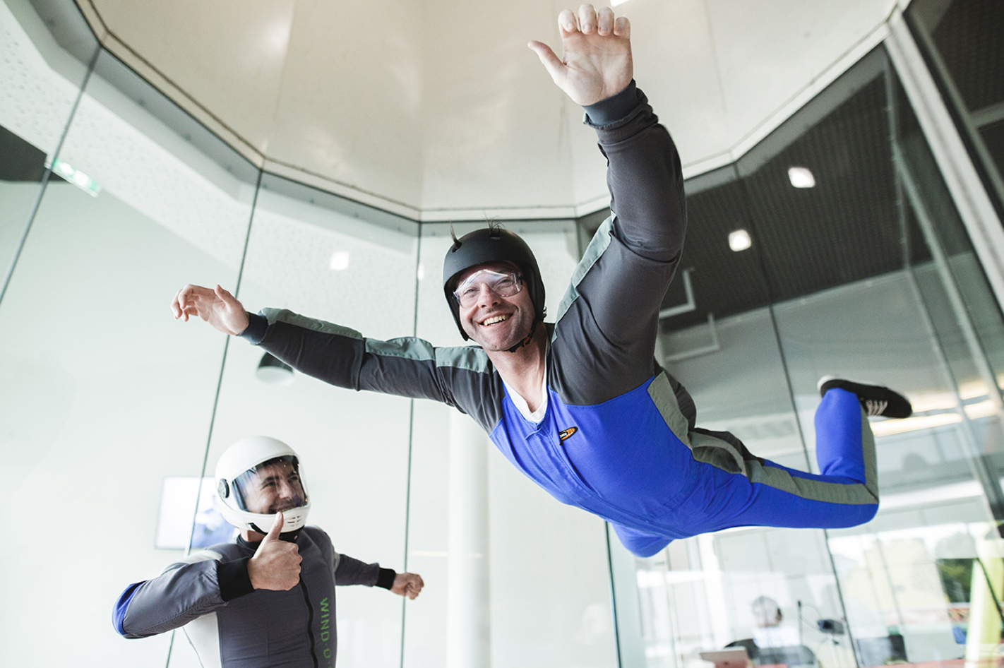 Bodyflying (2 Min.) für 2 in Wien