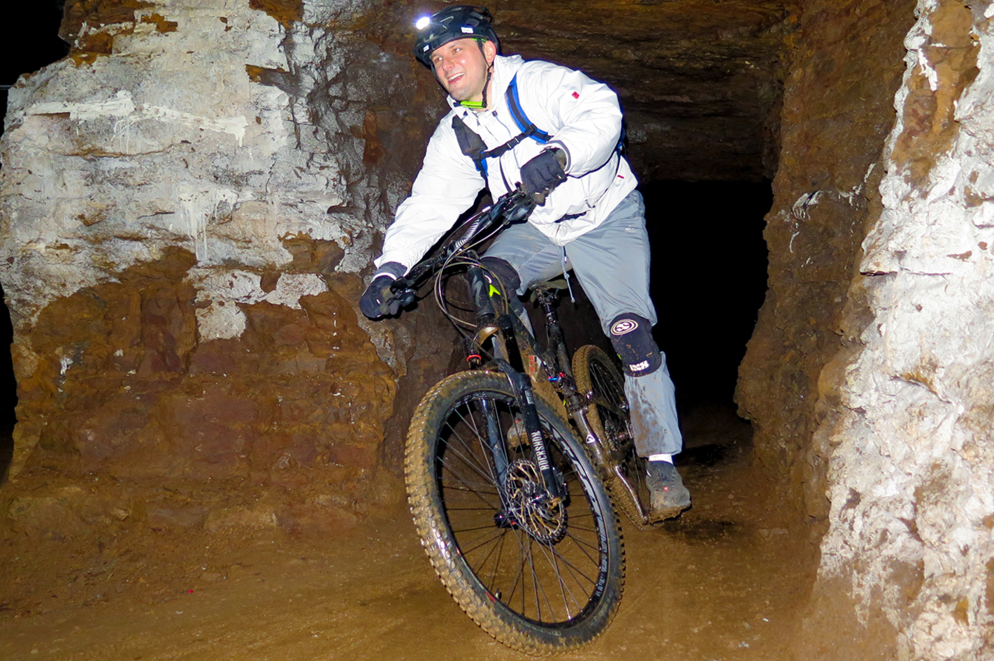 MTB-Tour im Bergwerk Raum Saalfeld in Kamsdorf