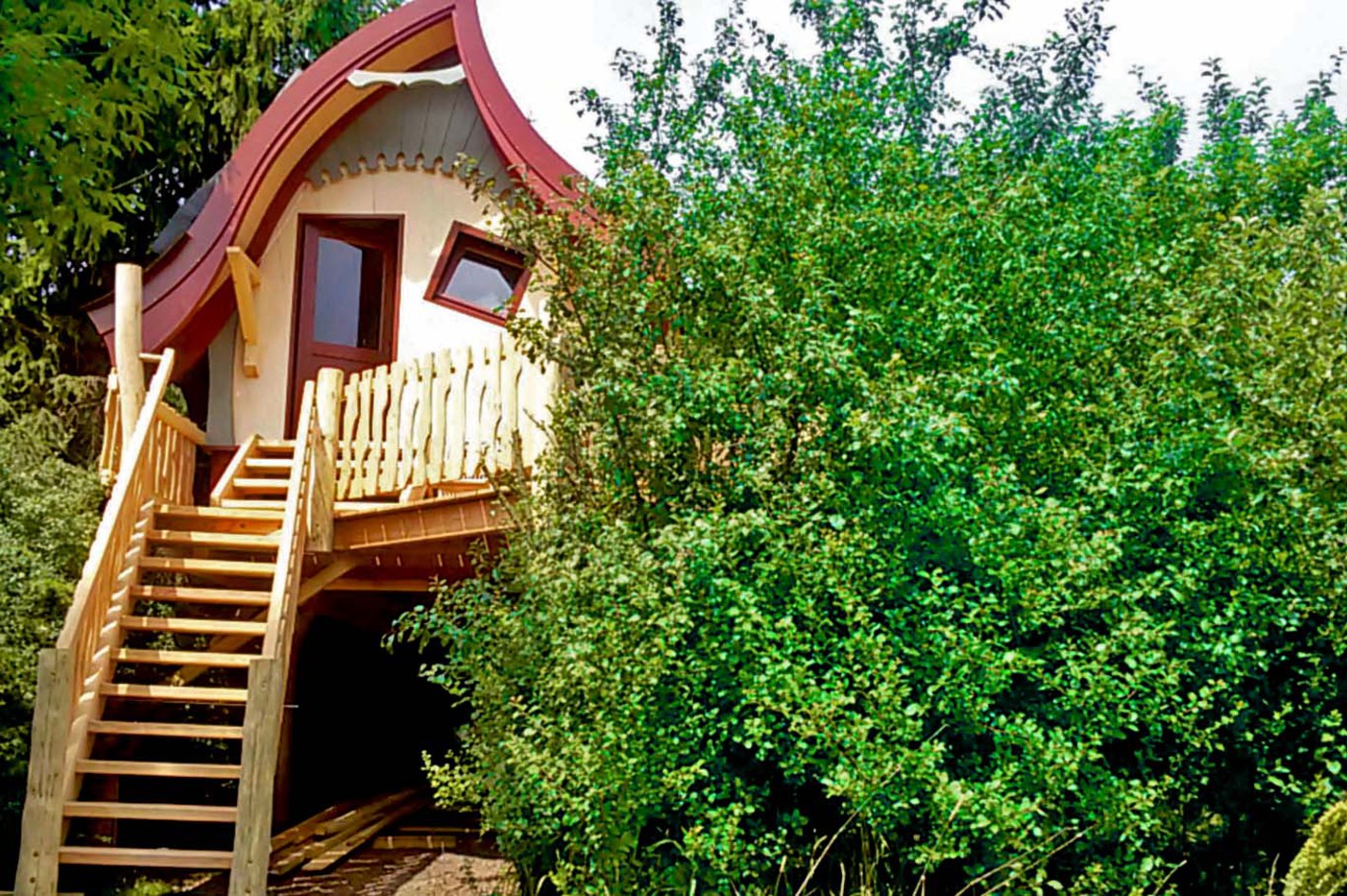 2 Tage Nacht im Elfen-Baumhaus in der Rhön für 2 inkl. Frühstück