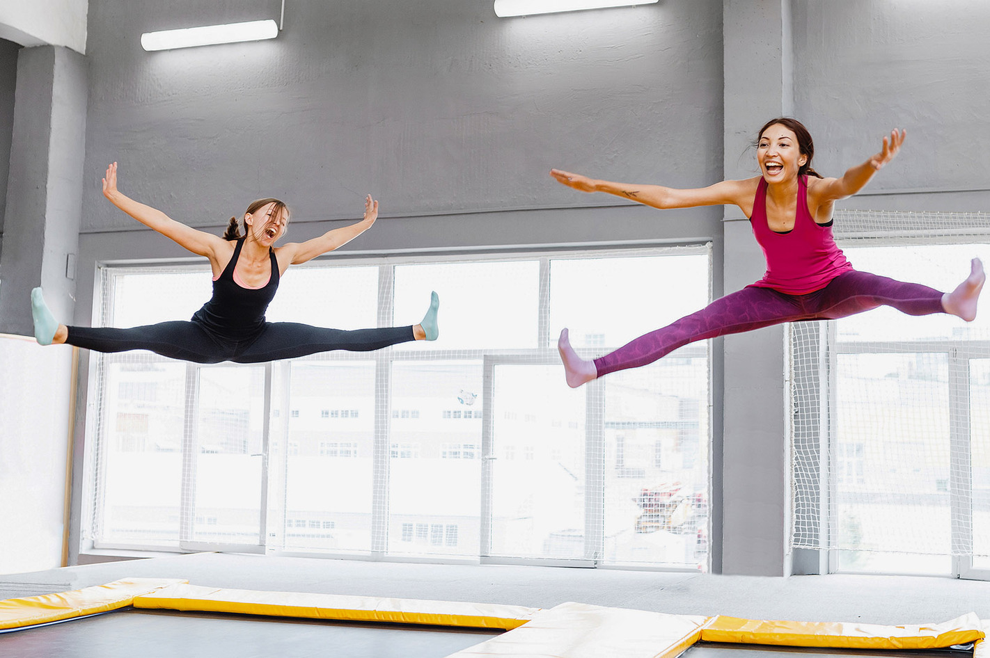 Trampolin Park für 2 in Duisburg