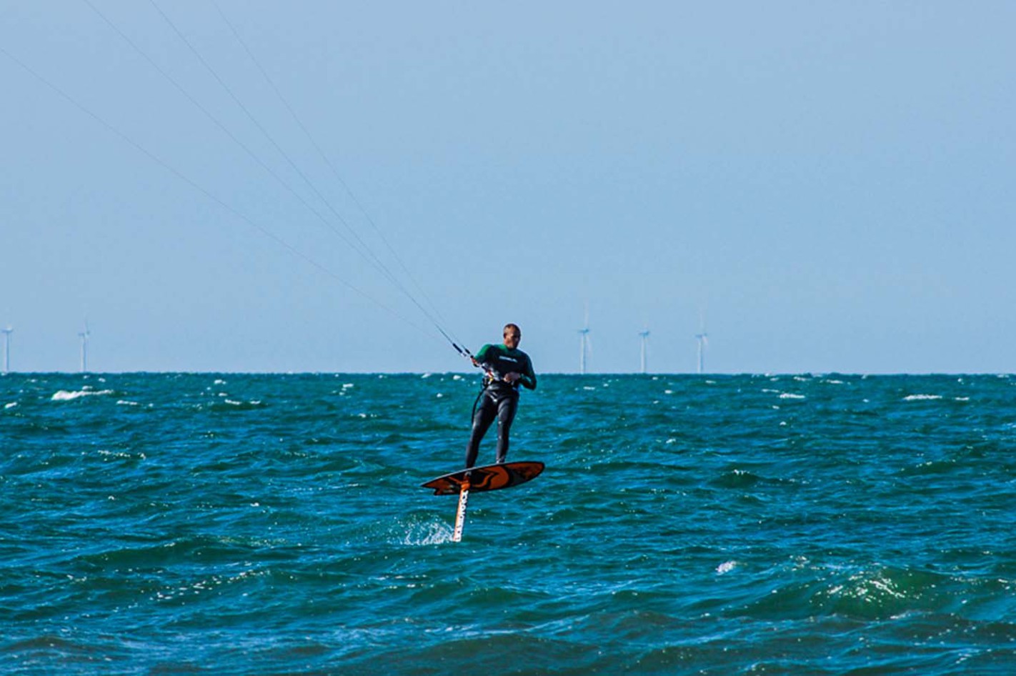Hydrofoil Kitesurf-Kurs an der Ostsee