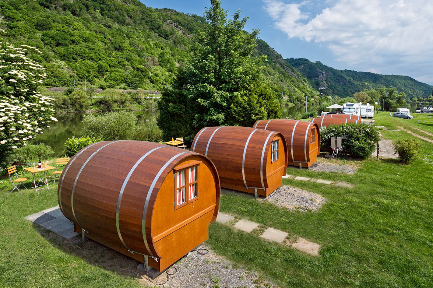 2 Tag(e) Übernachtung im Fass für 2 inkl. Halbpension
