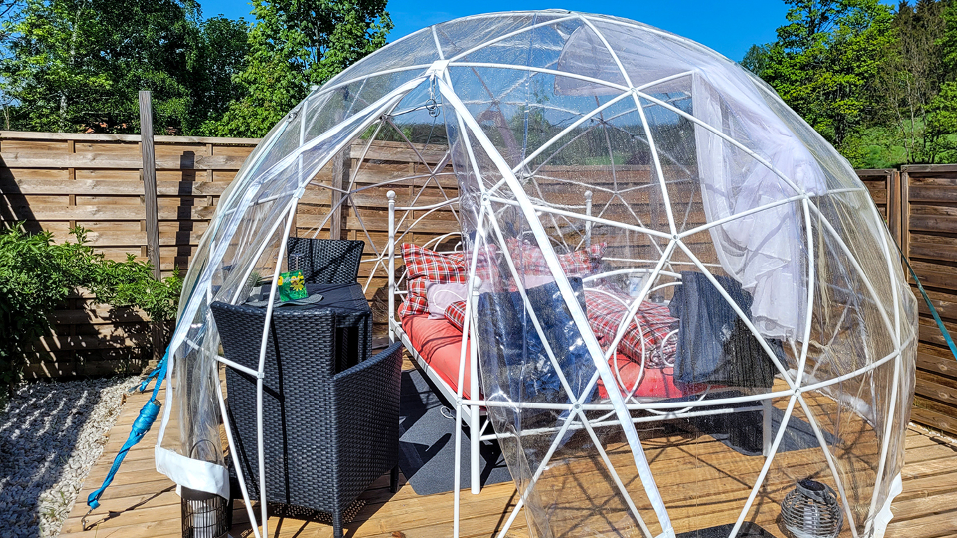 Übernachtung in der Bubble Suite im Fichtelgebirge für 2 in Neuhaus an der Eger