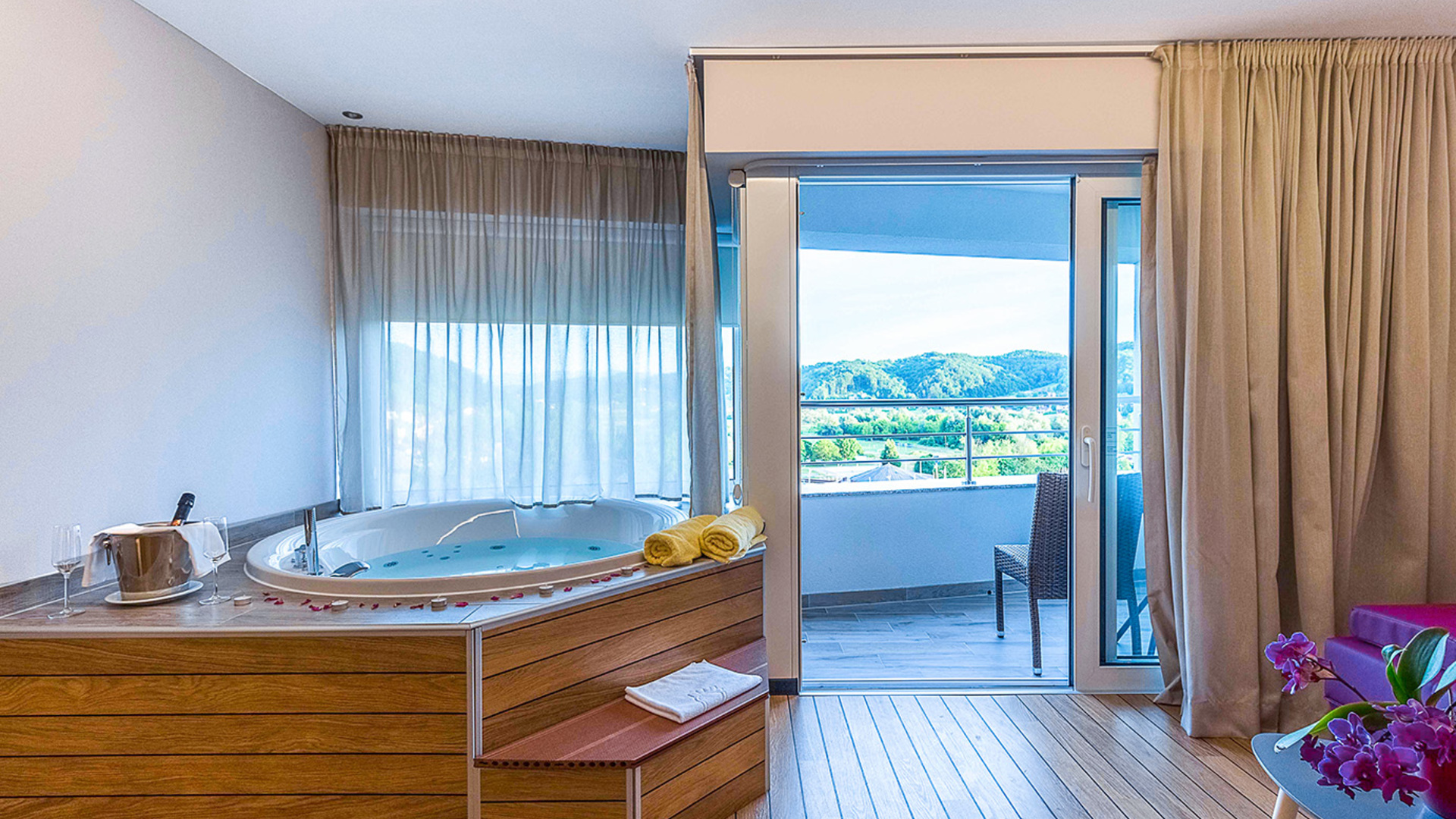 Kroatien-Kurzurlaub im Spa-Premium-Zimmer mit Jacuzzi für 2 in Krapinske Toplice