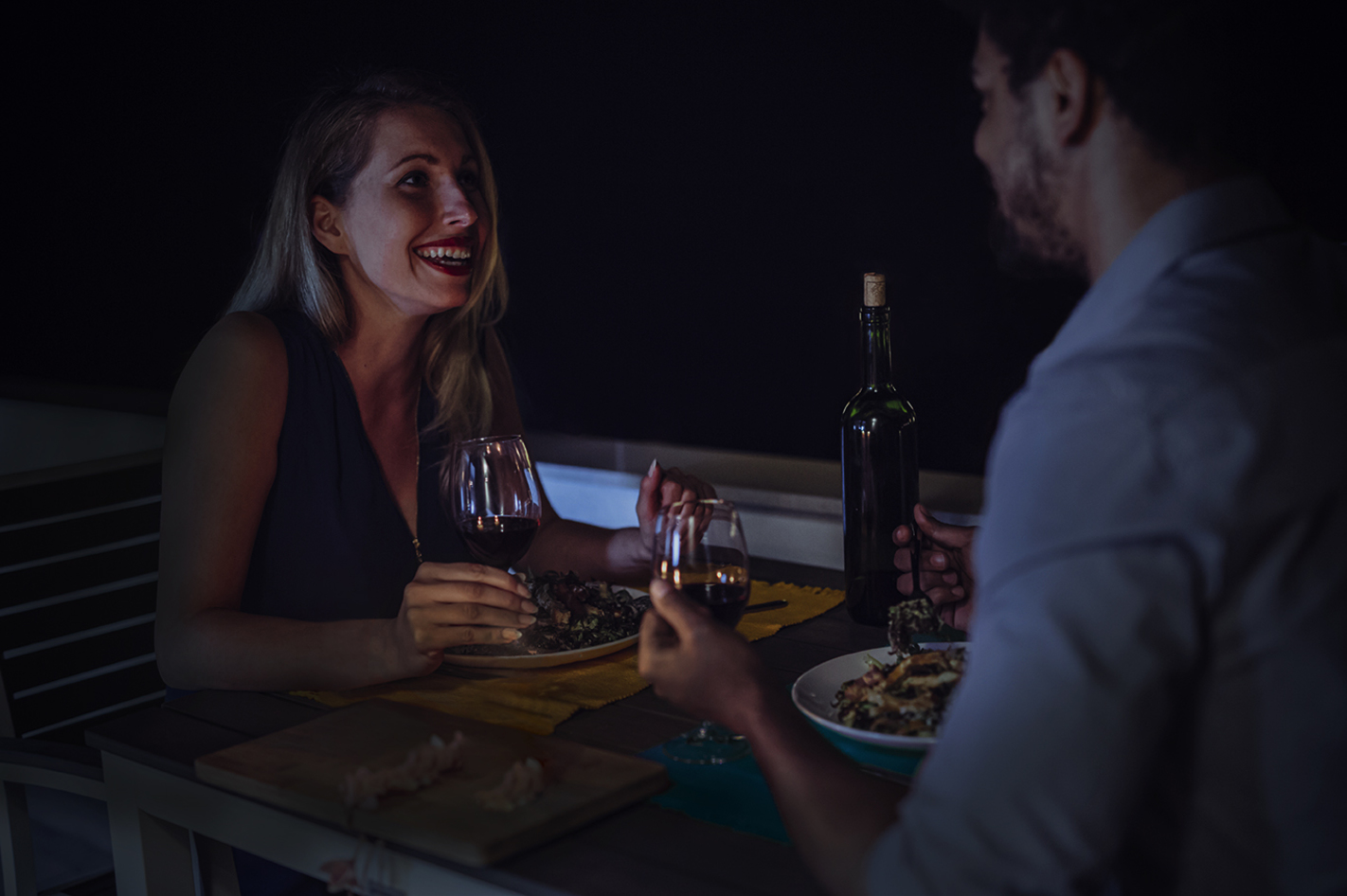 Dinner in the Dark für 2 Österreich in Obertrum am See