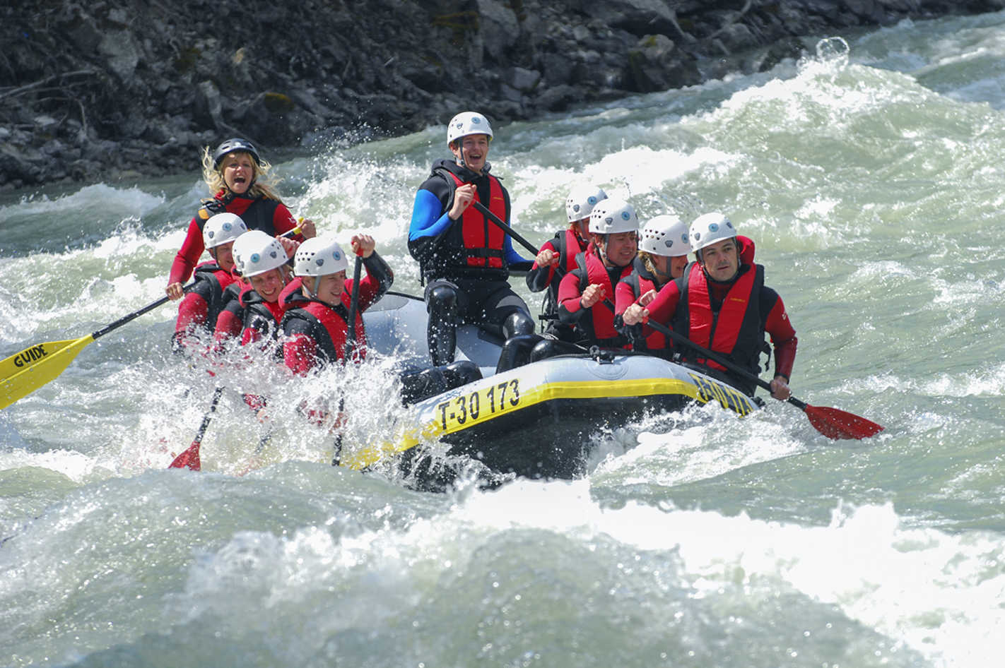 Rafting Ötztal – Imsterschlucht in Haiming