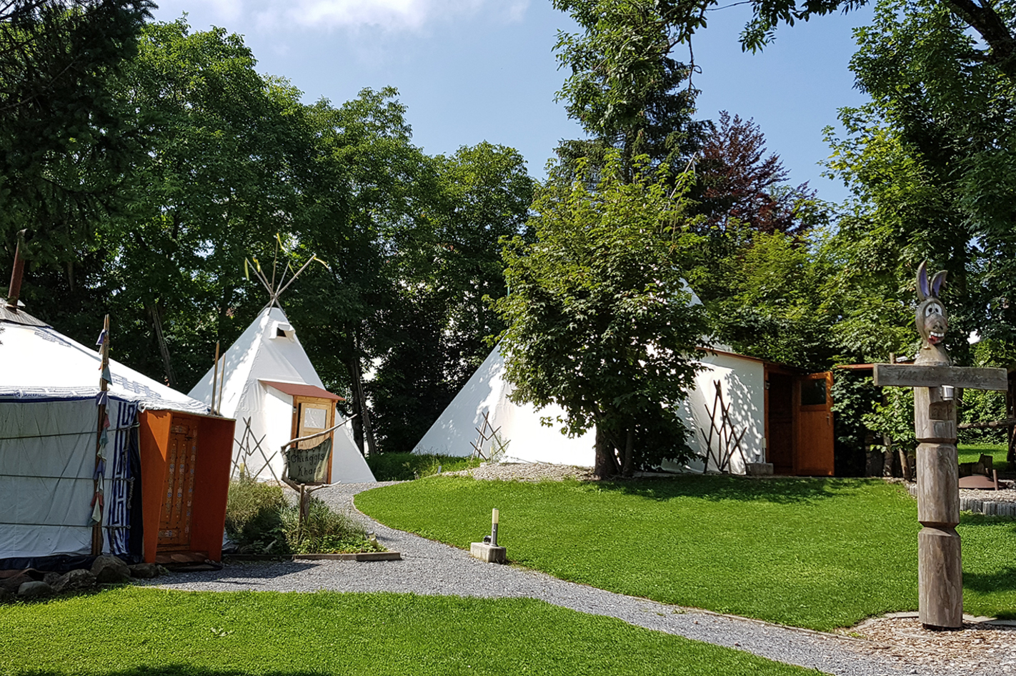 Tipi Übernachtung in Degersheim