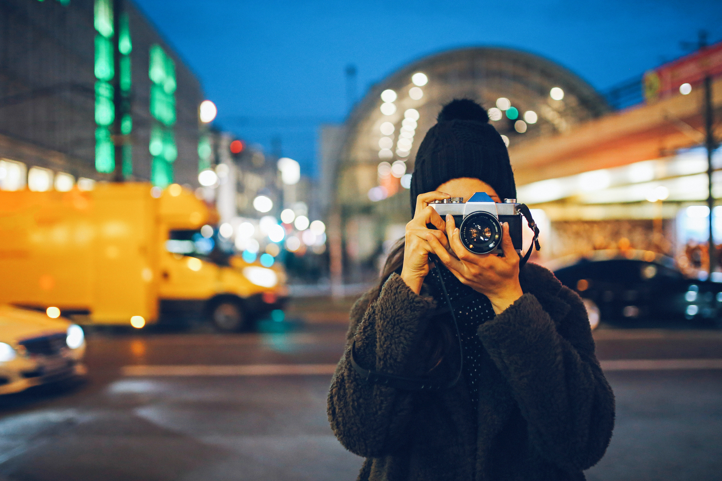 Fotoworkshop Nachtaufnahmen in Erfurt