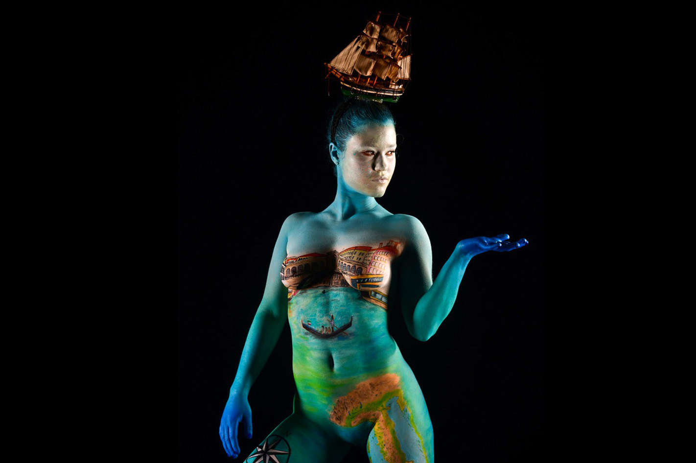 Bodypainting-Fotoshootings