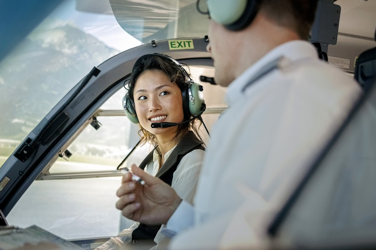 Flugzeug Rundflug Nürburgring Route Bad Breisig